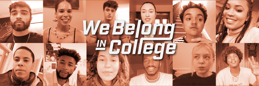 Featured #WeBelongInCollege Stories